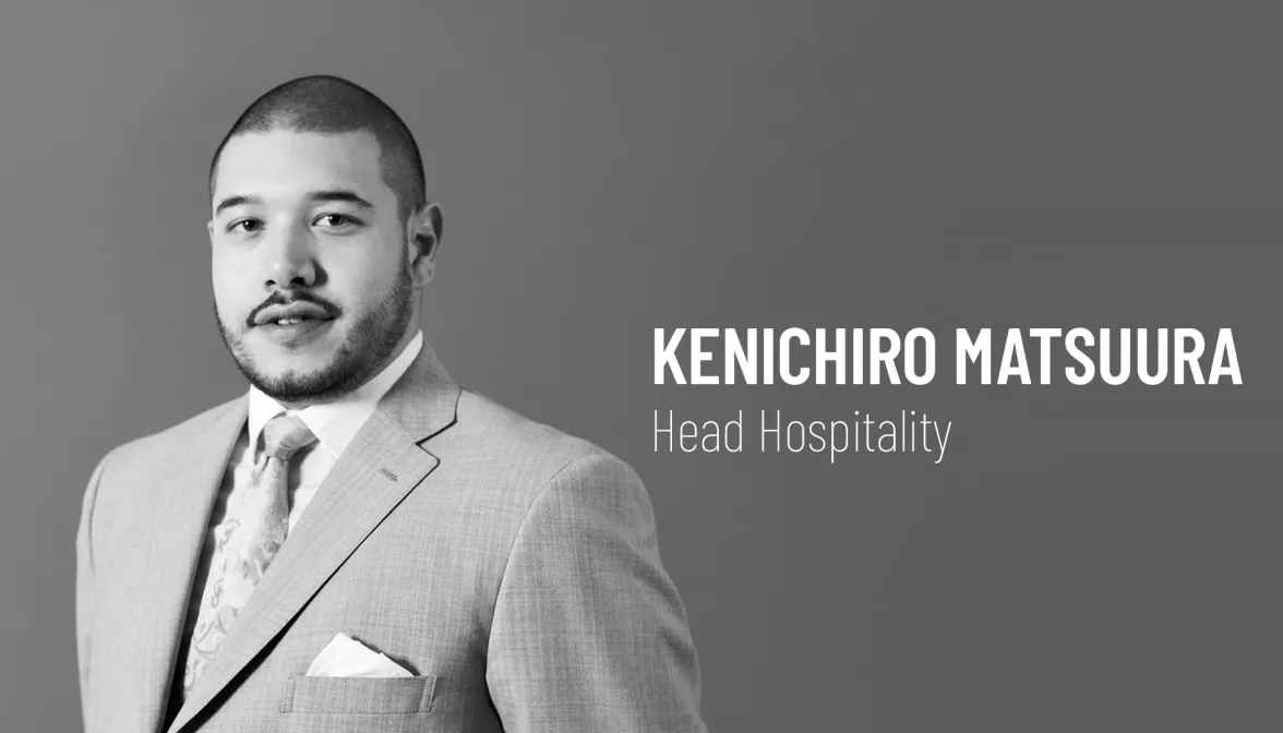 Head Hospitality Kenichiro Matsuura